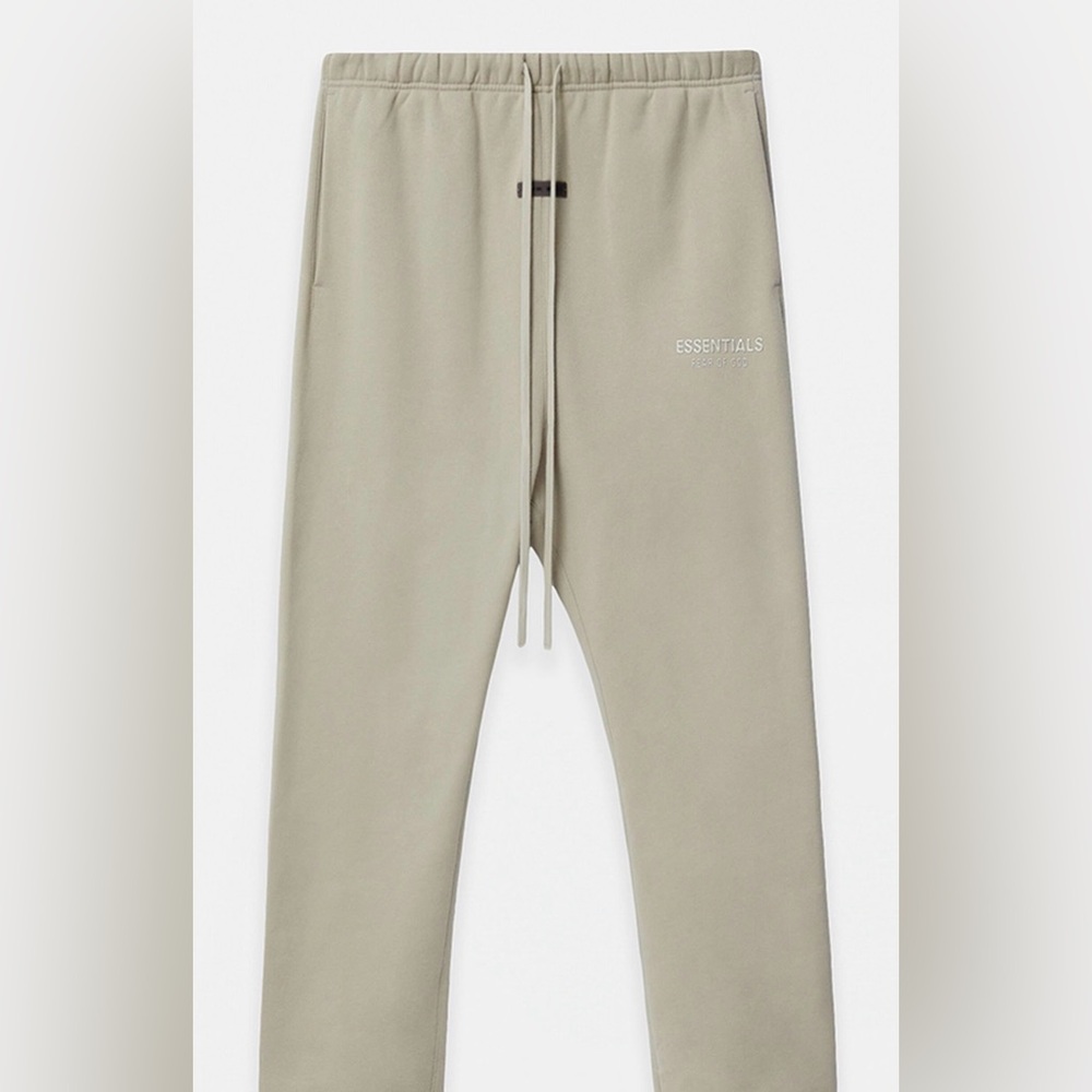 Essentials Beige/Green Joggers